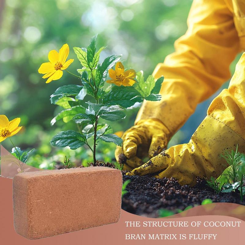 Coco Coir Block - Organiczna włóknina kokosowa do roślin, blok
