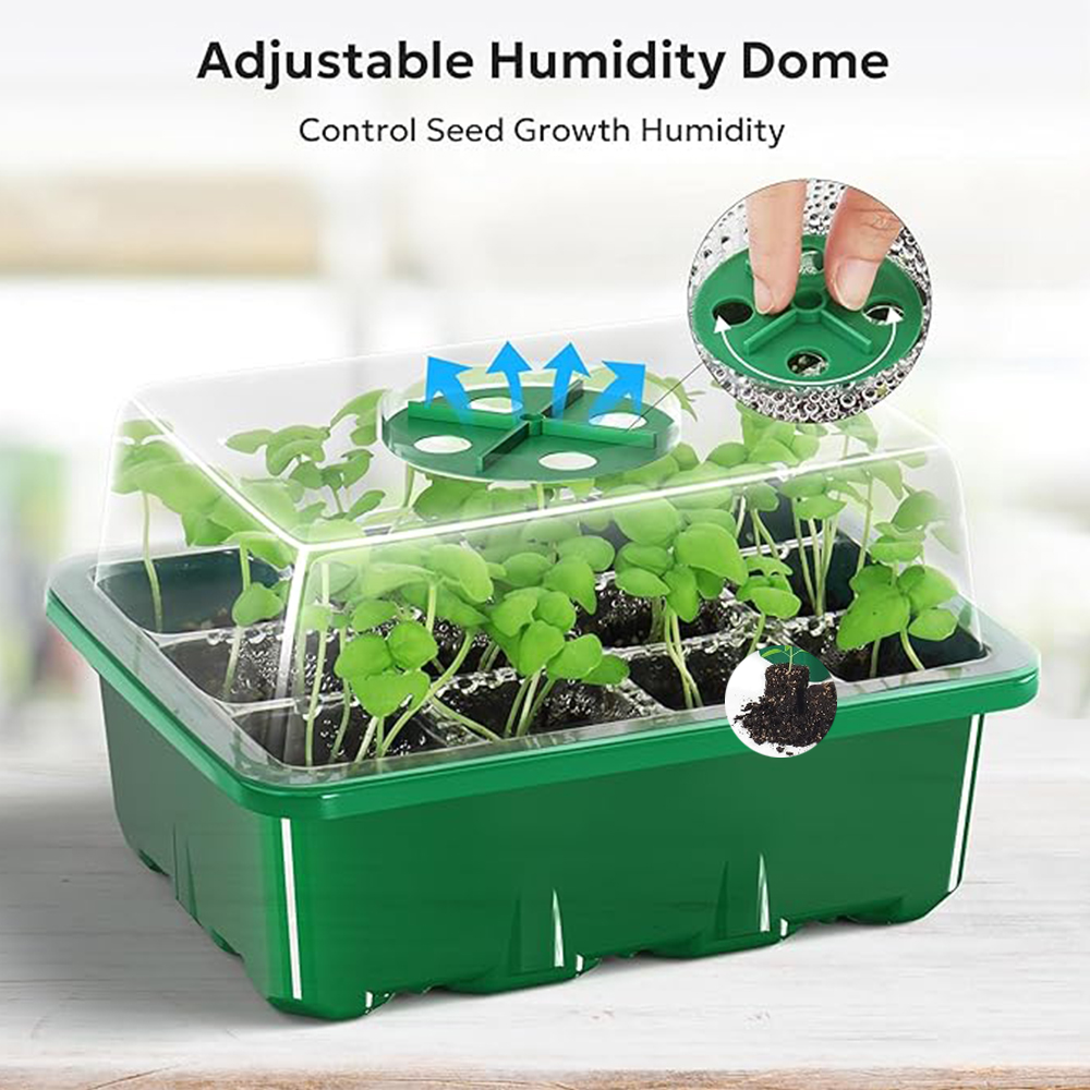 Dome Propagation Kit - 10 sztuk/zestaw Tacek na sadzonki Zestaw